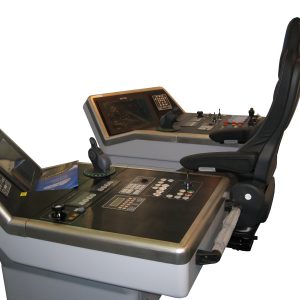 wheelhouse control desk for tug boat